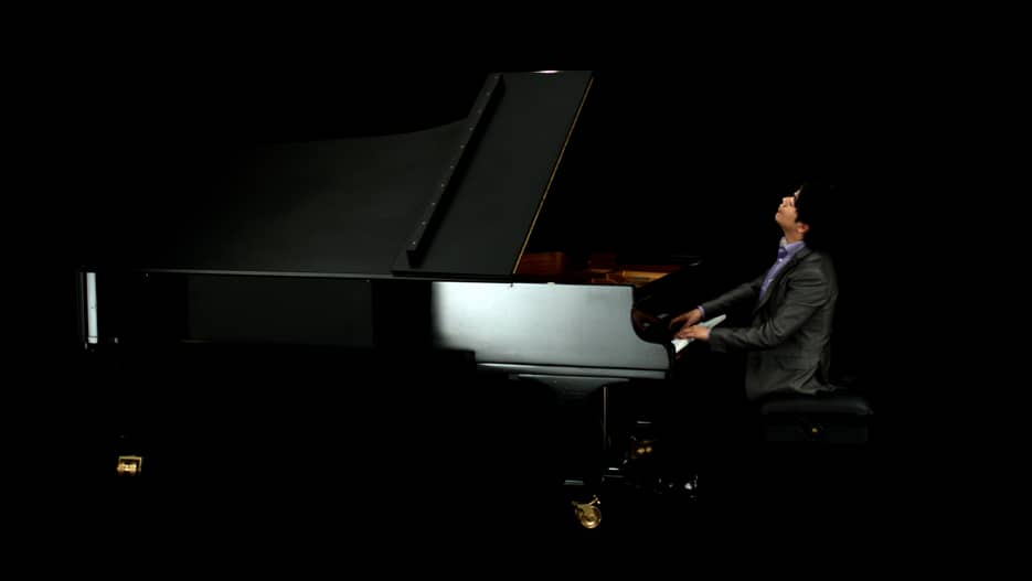 Lang Lang holografia vfx visual loop telefonica